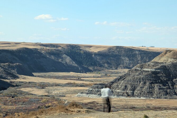 1 Day Drumheller Private Group Custom Tour: Calgary to Badlands - The Wayne drive shows the coal country side