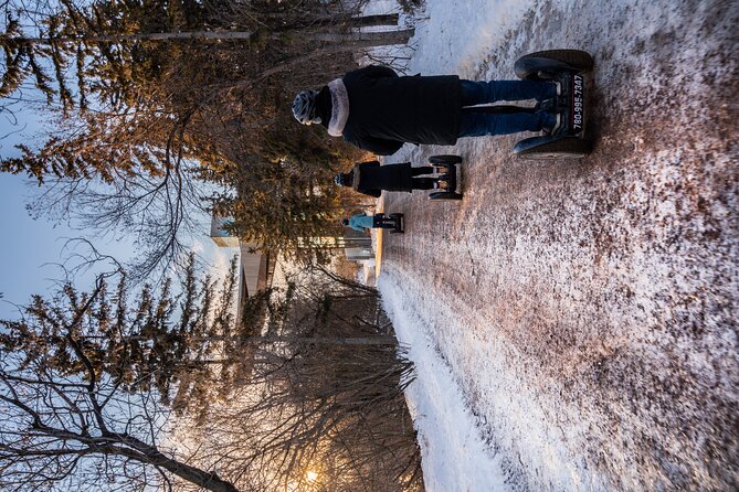 1-Hour Edmonton River Valley Segway Tour - Learning the Segway before the trail