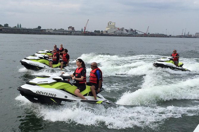 1-Hour Jet Ski Guided Tour – Explore Montreal Waterways in Style! - Free riding for 15 to 25 minutes
