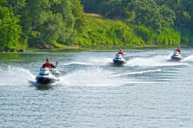 1-Hour Jet Ski Guided Tour – Explore Montreal Waterways in Style! - Around Île Sainte-Hélène, with the Biosphere and La Ronde