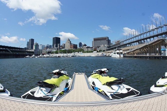 1-Hour Jet Ski Guided Tour – Explore Montreal Waterways in Style! - Price, deposit, and what the hour is worth