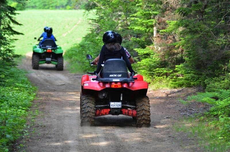 15 min. Tadoussac : Guided ATV tour excursion - How demanding is the driving?