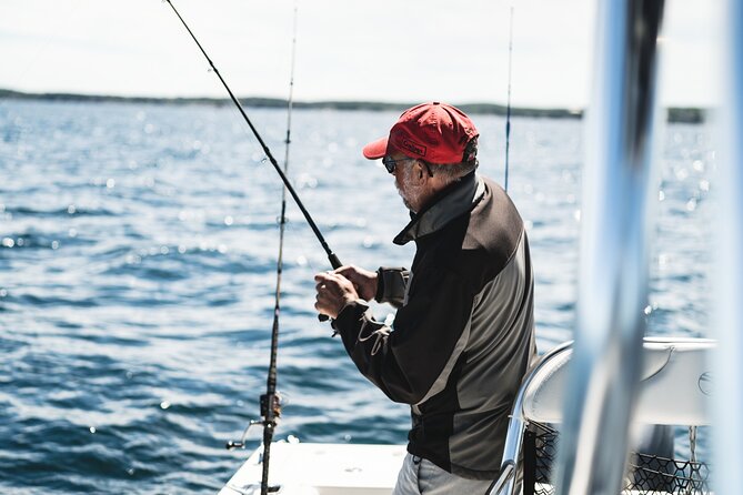 2 Hour Fishing Experience in Halifax - McNabs Island and Georges Island from the boat