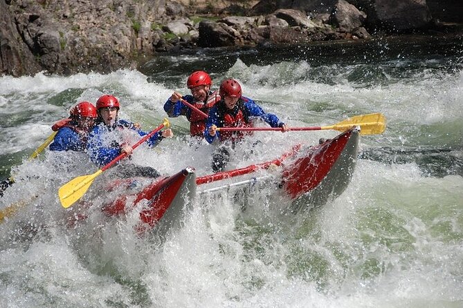 3.5 Hour Whitewater Rafting and Waterfall Adventure - Three hours of paddling, training, and changing river conditions