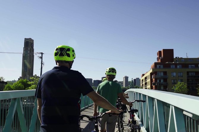 3 Hour Montreal City Bike Tour with Wine or Beer (AM & PM) - Guides, group size, and safety