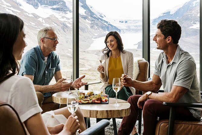 5 Day Rockies Mountains and Glaciers Tour, Icefield Parkway Hotel - Day 4: Ice Explorer time and the lakes near Jasper