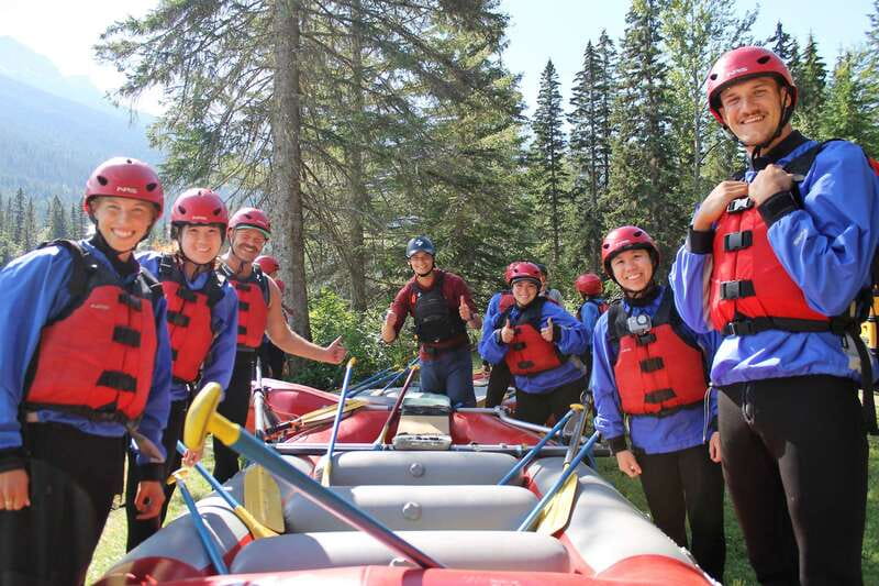 5-Hour Fraser River Rafting in Jasper National Park - Safety instruction before the first rapid