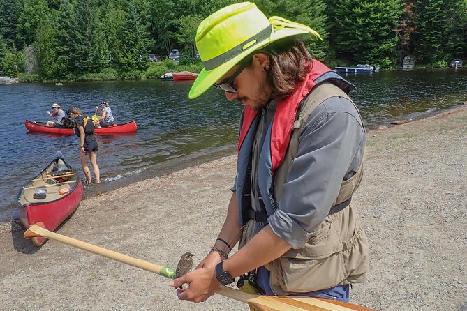 6 Hour Algonquin Park Canoe Trip - The portage and second lake add the workout