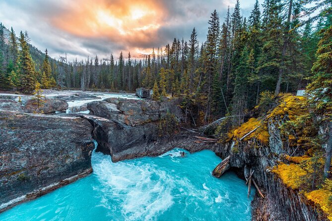 8 Iconic Stops. 12 Comfy Seats. See Banff's Best in First Class. - Johnston Canyon adds the day’s main walk