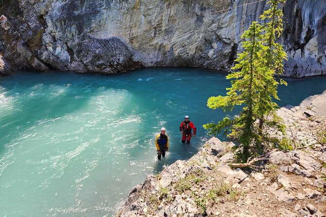 Adrenaline Aquatic Tour - Rappelling down the 30-meter wall