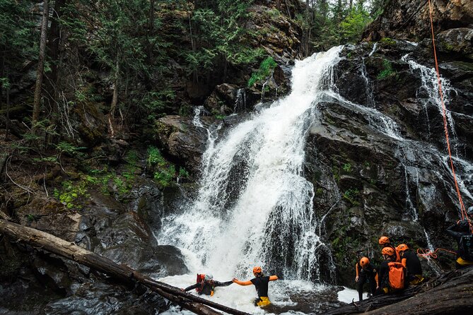 Adventure Canyoning Kelowna - The physical effort is real
