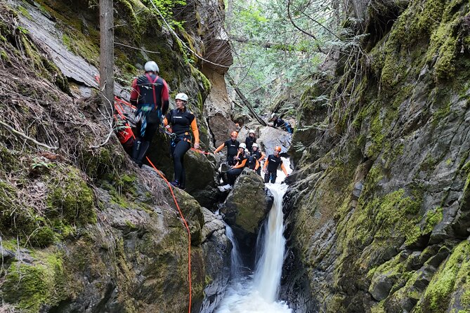 Adventure Canyoning Kelowna - The uphill return and finish