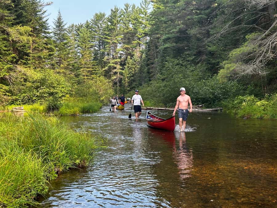 Algonquin Park: Deluxe 4-Day/3-night Canoeing/Camping - What the base campsite changes