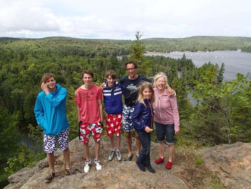 Algonquin Park: Guided Canoe Day Tour - A lookout walk that breaks up the water time