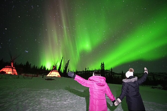 Arctic Day: Aurora Viewing Tour | late night - The cold is part of the deal