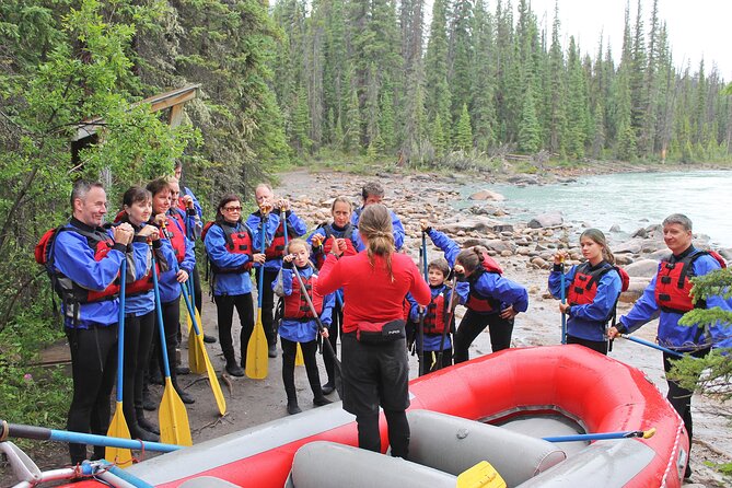Athabasca Canyon Run Family Rafting: Class II Plus Rapids - The guide makes the difference