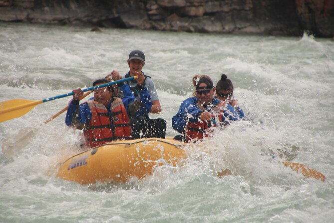 Athabasca Falls Run - The first rapids arrive almost immediately