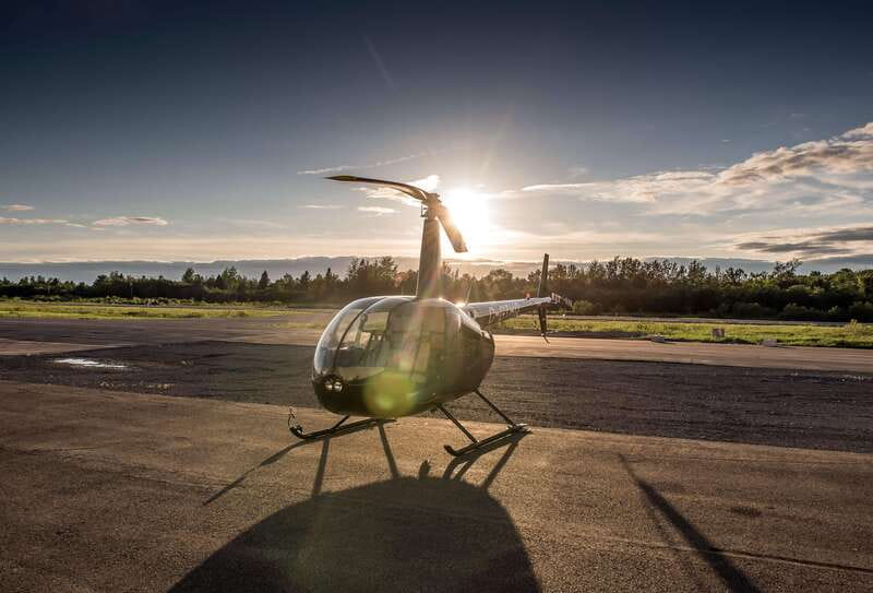 Attitude-Helicopter: Helicopter tour of Quebec City - The 45-minute flight around Quebec City