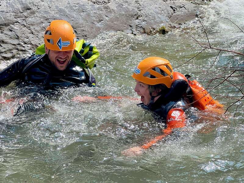 Banff: Beginner Canyoning Half-Day Tour - The final waterfall is the moment you came for