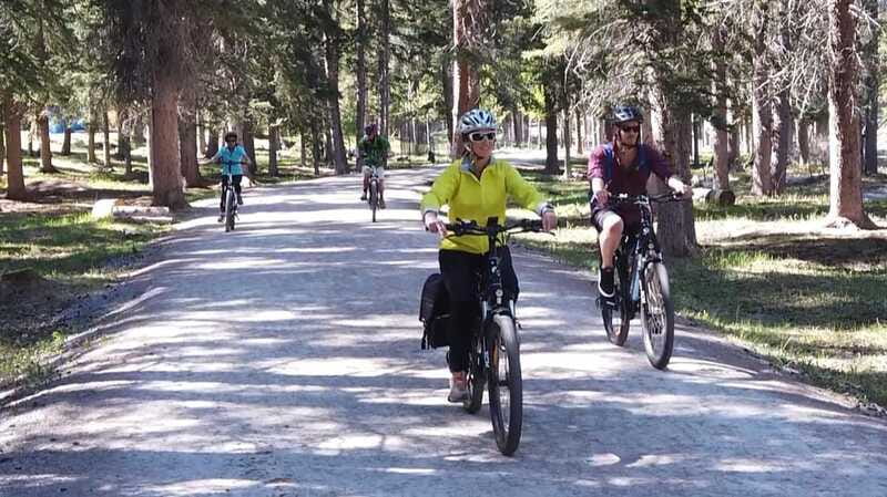 Banff: Bow River E-Bike Tour and Sundance Canyon Hike - Views of the Bow Valley and surrounding peaks