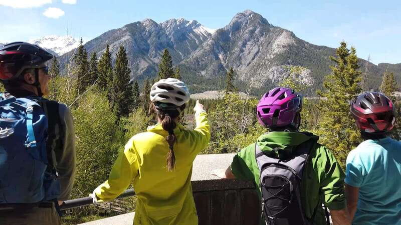 Banff: Bow River E-Bike Tour and Sundance Canyon Hike - The Bow River ride: clear water and mountain views