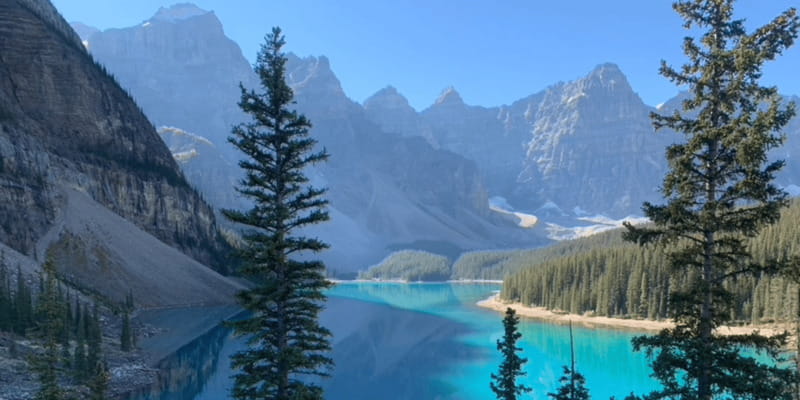 Banff/Canmore: Moraine Lake w/ Lake Louise Option - The short transfer to Lake Louise