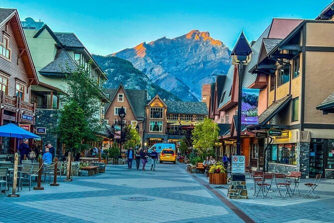 Banff: Gondola, Hot Spring and Three Lakes Tour - Banff town: your chance to slow down