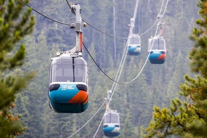 Banff: Gondola, Hot Spring and Three Lakes Tour - Lake Minnewanka starts the scenic circuit