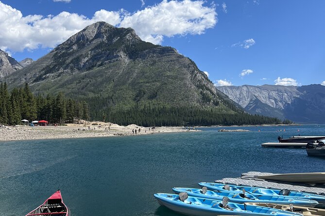 Banff Gondola Lake Minnewanka Johnston canyon and Banff Town - Bow Falls and Surprise Corner