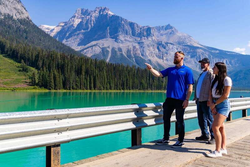 Banff: Grizzly Bear Refuge Tour with Lunch - Emerald Lake, Yoho’s blue-green showpiece