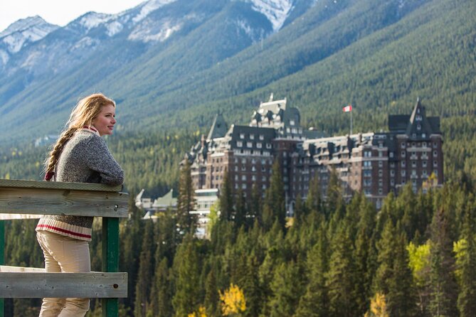 Banff Highlights E-Bike Tour - Surprise Corner and the Banff Springs view