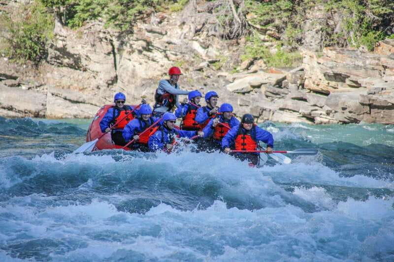Banff: Horseshoe Canyon Whitewater Rafting Tour - What the rapids feel like from inside the raft