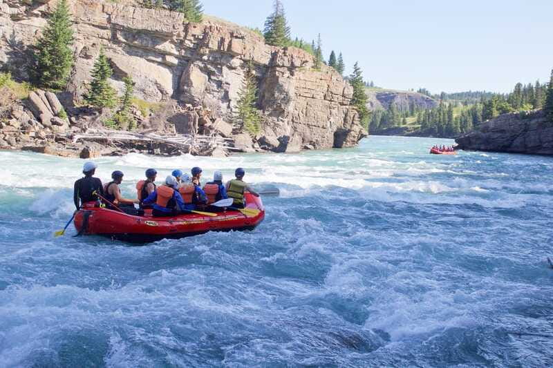 Banff: Horseshoe Canyon Whitewater Rafting Tour - The optional cliff jumps are a real choice