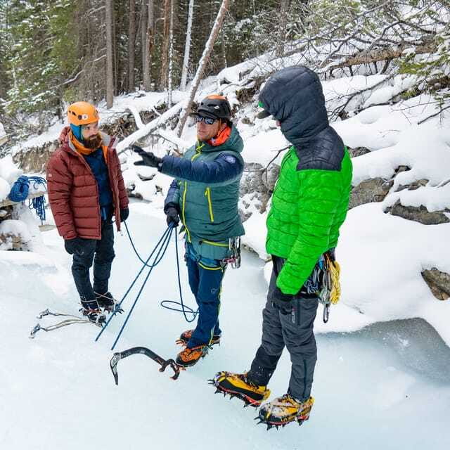 Banff: Introduction to Ice Climbing for Beginners - A real winter day, not a warm indoor lesson