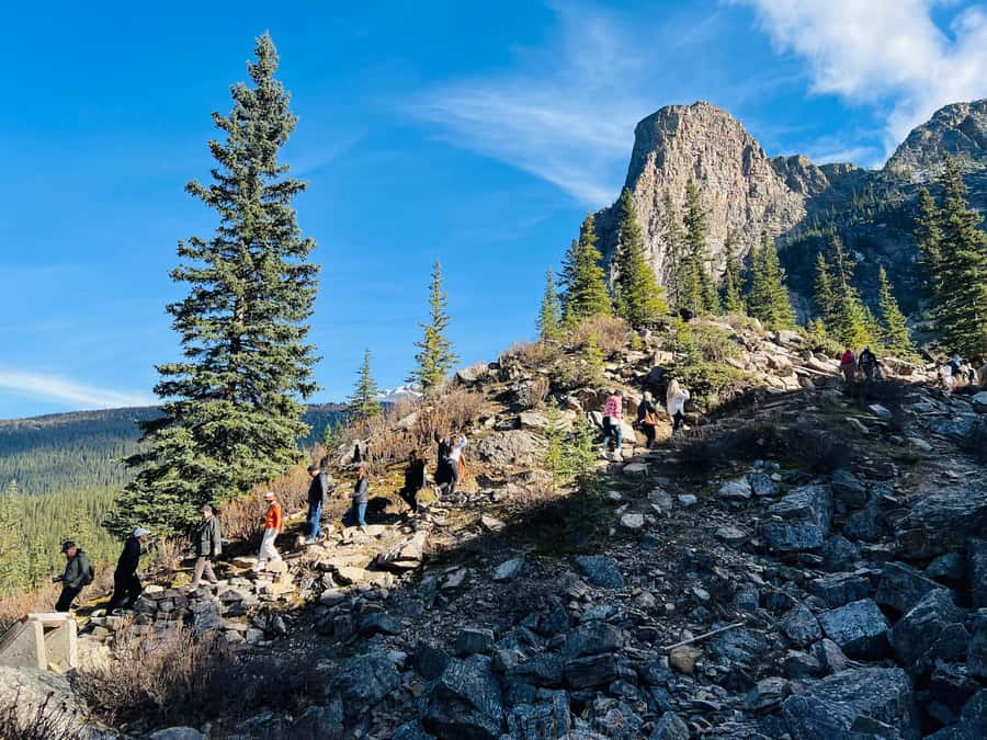 Banff: Lake Louise & Moraine Lake Half Day Tour - Lake Louise gives you about an hour by the water