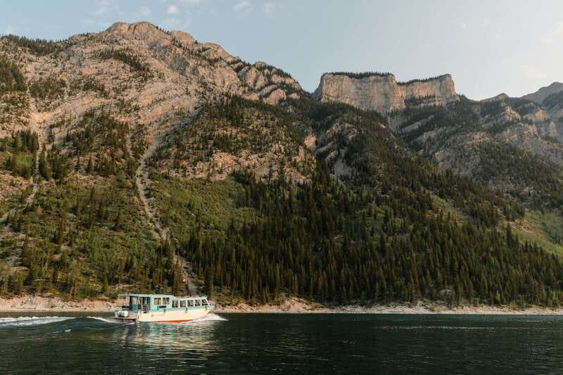 Banff: Lake Minnewanka Cruise - The quietest part may be the best part