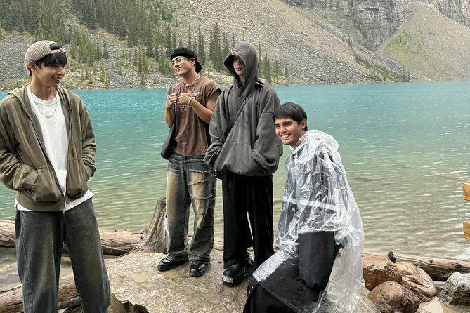Banff: Moraine Lake and Lake Louise Shuttle | Limited Time Offer! - A quick stop for Mount Rundle reflections