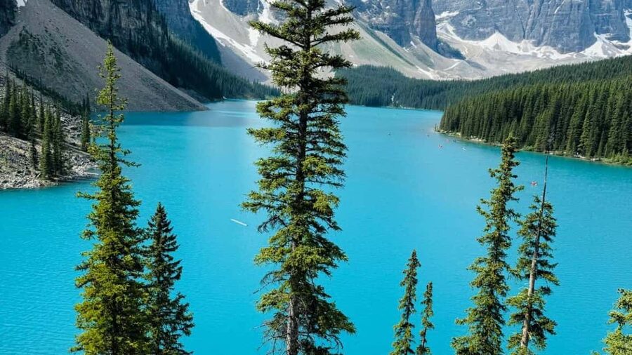 Banff. Moraine, Lake Louise ,Emerald & Johnston Canyon tour - Johnston Canyon brings real walking into the day