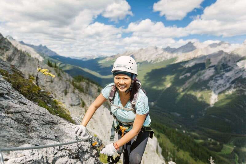 Banff: Mount Norquay 2.5 or 4-Hour Guided Via Ferrata Climb - Views depend on the weather