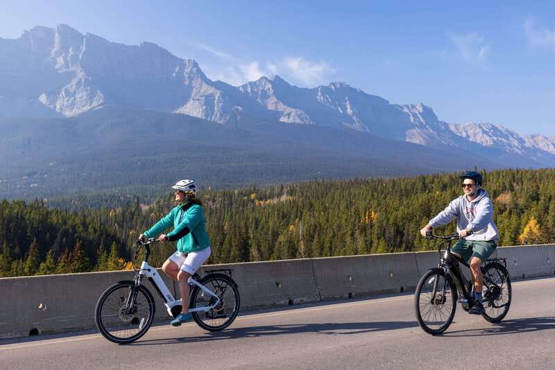 Banff: Mountain Lakeside Guided E-Bike Tour - Starting at Banff’s old railway station