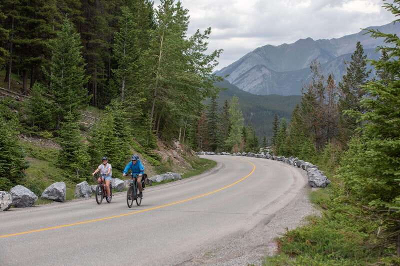 Banff: Mountain Lakeside Guided E-Bike Tour - Bankhead, where the route changes character