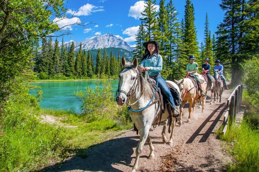 Banff National Park: 1-Hour Bow River Horseback Ride - Along the Bow River in Banff