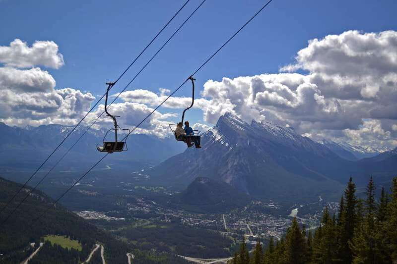 Banff: Sightseeing Chairlift Ride High Above Banff - What the ride feels like from the lower station