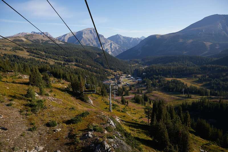 Banff: Sunshine Sightseeing Gondola and Standish Chairlift - Sunshine Village and the change from resort to trailhead