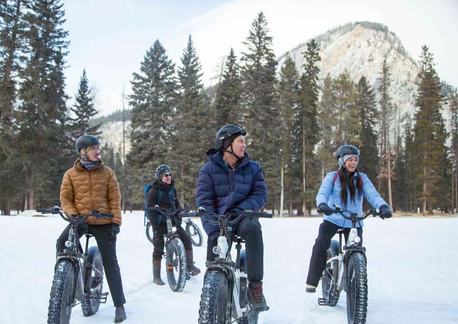 Banff Top Sights via Electric Fat Bike Tour All Skill Levels - What the two hours feel like