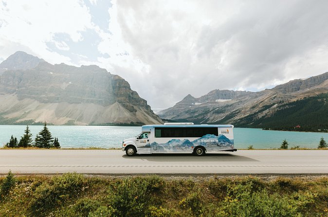 Banff Tour with Gondola & Lake Cruise - roundtrip from Calgary - Bow Falls for a quick photo stop