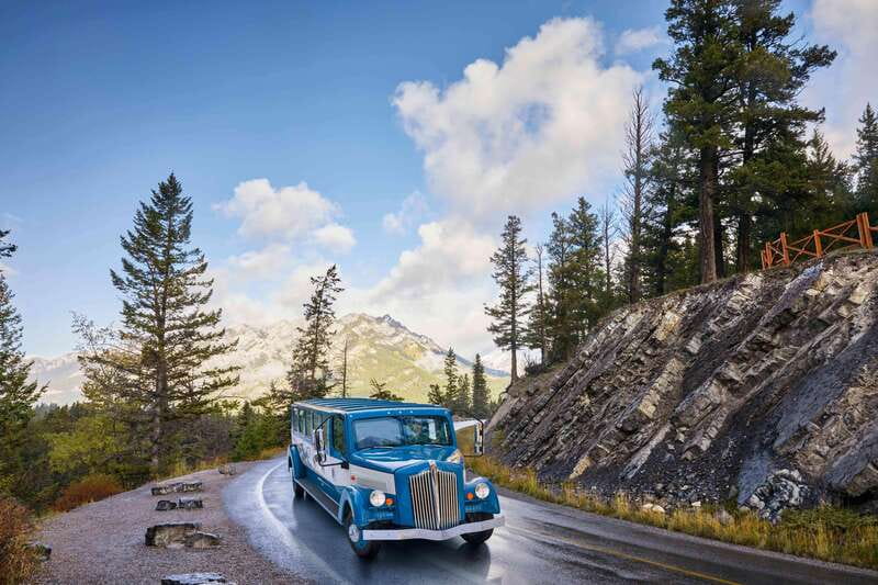 Banff: Vintage Car Legendary Open-Top Touring - Open-air views are best with the right weather