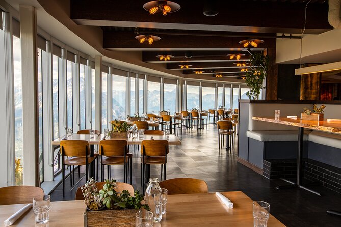 Banff Winter Tour Featuring Mountaintop Dinner and Banff Gondola - Riding the Banff Gondola for Nightrise