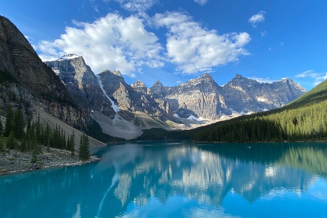 Banff Yoho Parks | Lake Louise | Moraine | Emerald - PRIVATE - Three mountain icons before lunch