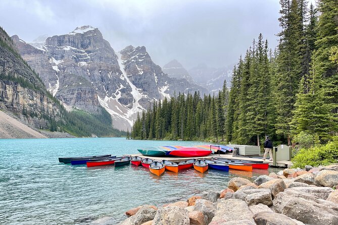 Banff Yoho Parks | Lake Louise | Moraine | Emerald - Private Tour - Natural Bridge: a short look at moving water